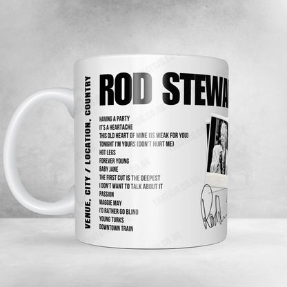 Rod Stewart Setlist Poster - Coliseum da Coruña A Coruña - December 15th, 2024