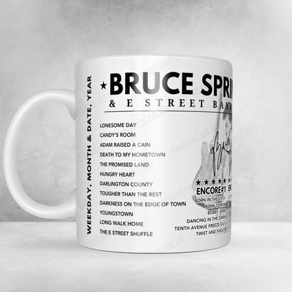 Bruce Springsteen Setlist Poster - Scotiabank Arena, Toronto - November 3rd, 2024