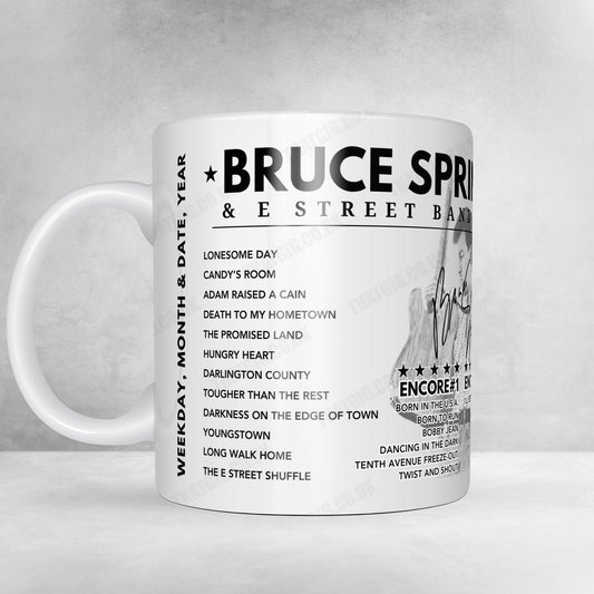 Bruce Springsteen Setlist Poster - Scotiabank Arena, Toronto - November 3rd, 2024