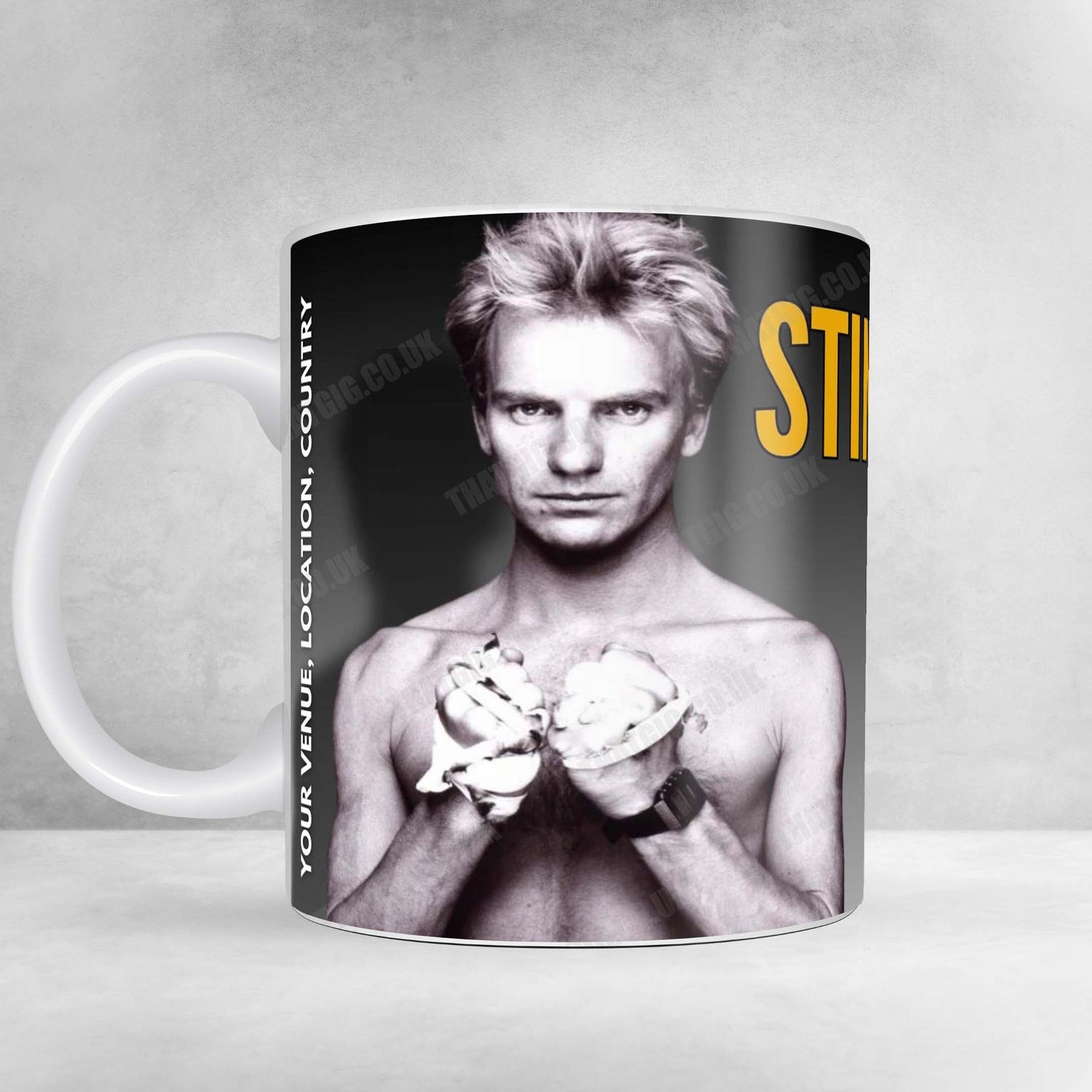 Sting Setlist Mug - Pier Head, Liverpool - June 22nd, 2025
