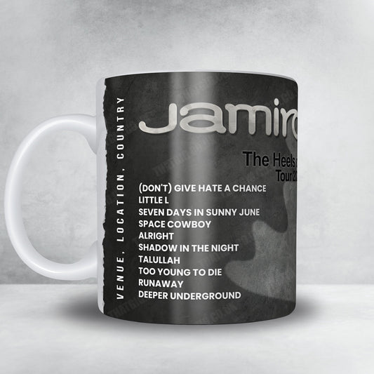 Jamiroquai Setlist Mug - Uber Arena, Berlin - November 19th, 2025