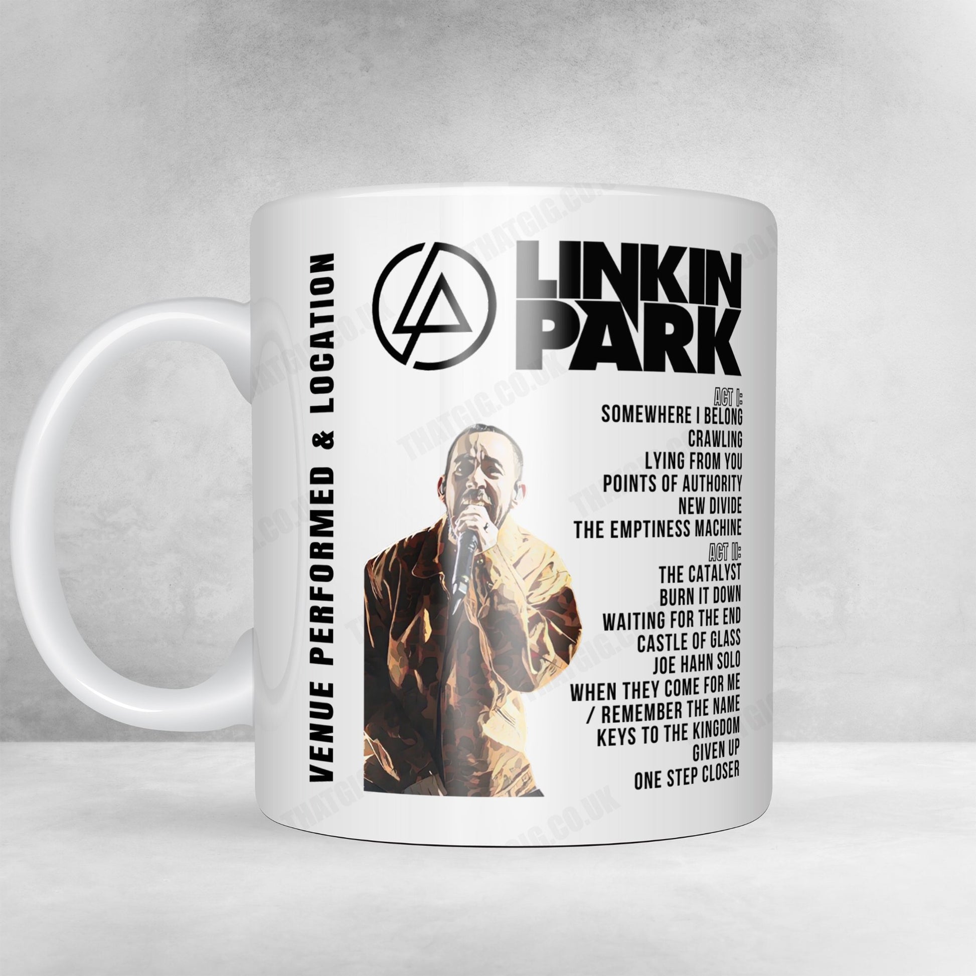 Linkin Park Setlist Poster - Barclays Arena, Hamburg, Germany - September 22nd, 2024