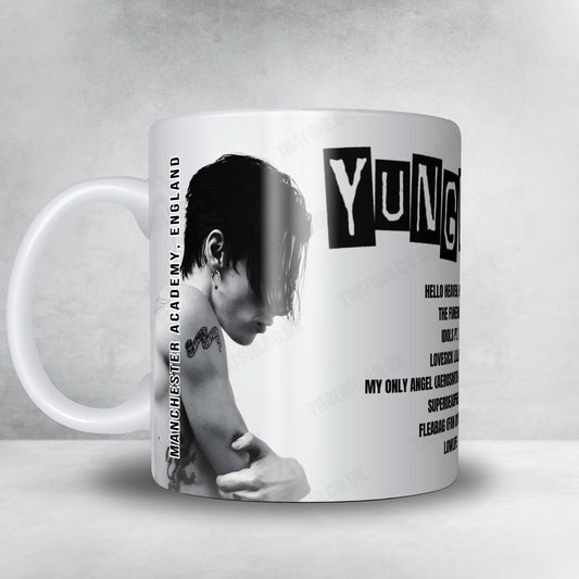 YUNGBLUD Setlist Mug - Byline Bank Aragon Ballroom, Chicago - February 27th, 2022