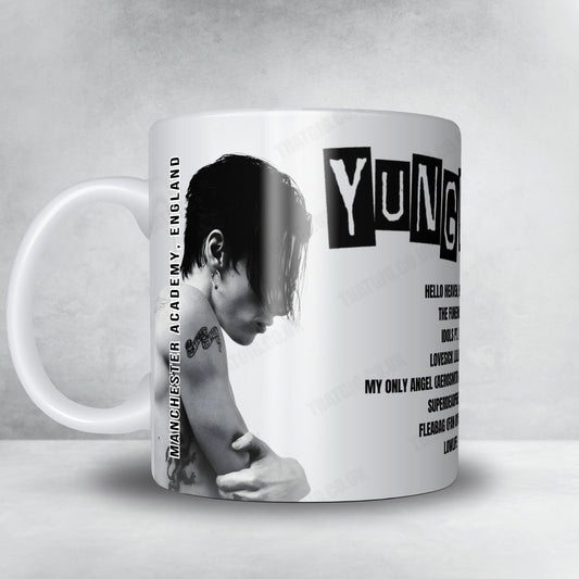 YUNGBLUD Setlist Mug - Howard Stern Radio Program, New York - December 15th, 2025
