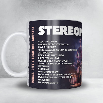 Stereophonics Setlist Poster - Festivalterrein Luttenbergerweg, Hellendoorn - May 31st, 2025