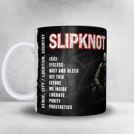 Slipknot Setlist Poster - The O2 Arena, London, England - December 20th, 2024