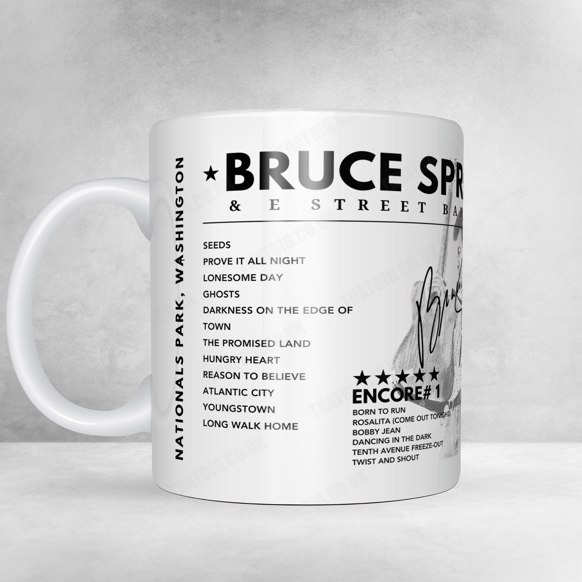 Bruce Springsteen Setlist Poster - Centre Bell, Montreal - October 31st, 2024