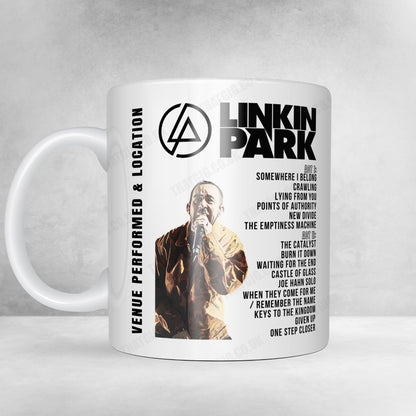 Linkin Park Setlist Mug - The O2 Arena, London, England - September 24th, 2024