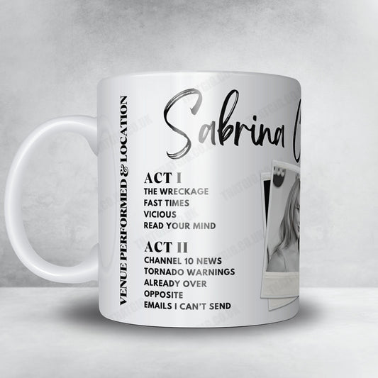 Sabrina Carpenter Setlist Poster - Kia Forum, Inglewood, CA, USA - November 18th, 2024