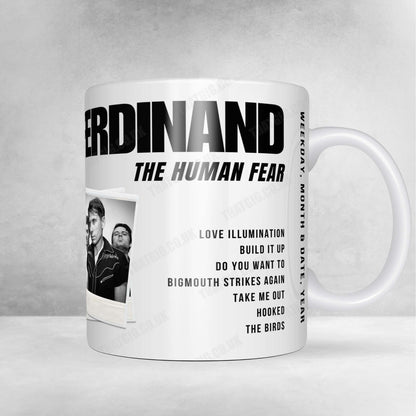Franz Ferdinand Setlist Mug - Gurten, Bern - July 18th, 2025