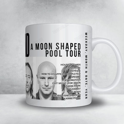 Radiohead Setlist Mug - Beekse Bergen, Hilvarenbeek - June 18th, 2017