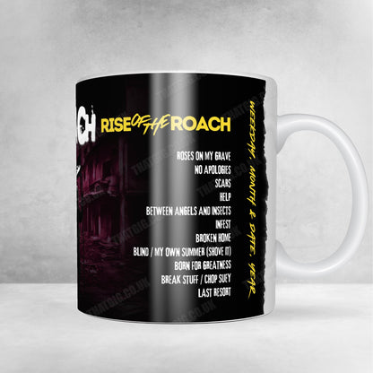 Papa Roach Setlist Poster - Alsterdorfer Sporthalle, Hamburg, Germany - January 25th, 2025