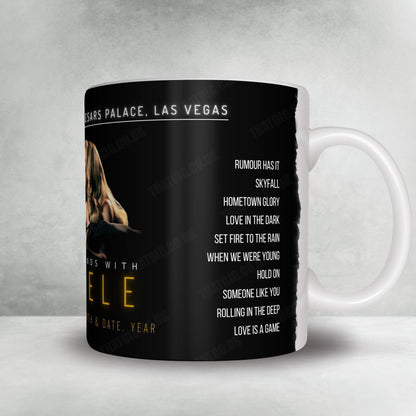 Adele Setlist Mug - The Colosseum at Caesars Palace, Las Vegas - November 16th, 2024