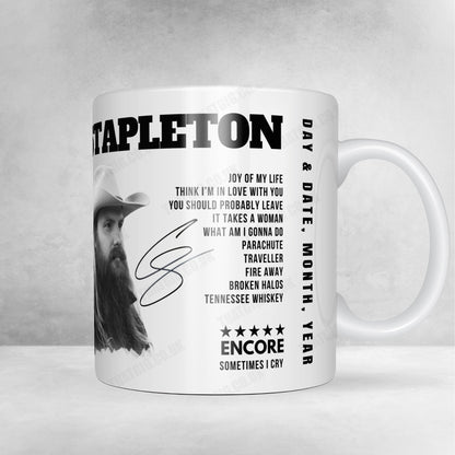 Chris Stapleton Concert Mug – The O2 Arena, London, England – October 24th, 2024