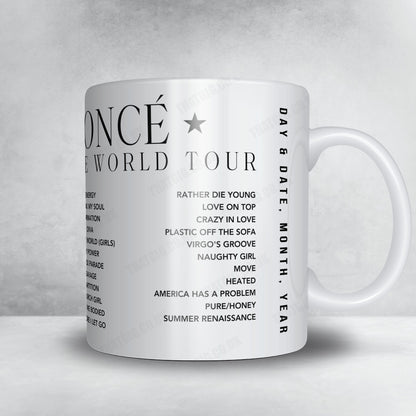 Beyoncé Setlist Poster - Caesars Superdome, New Orleans - September 27th, 2023