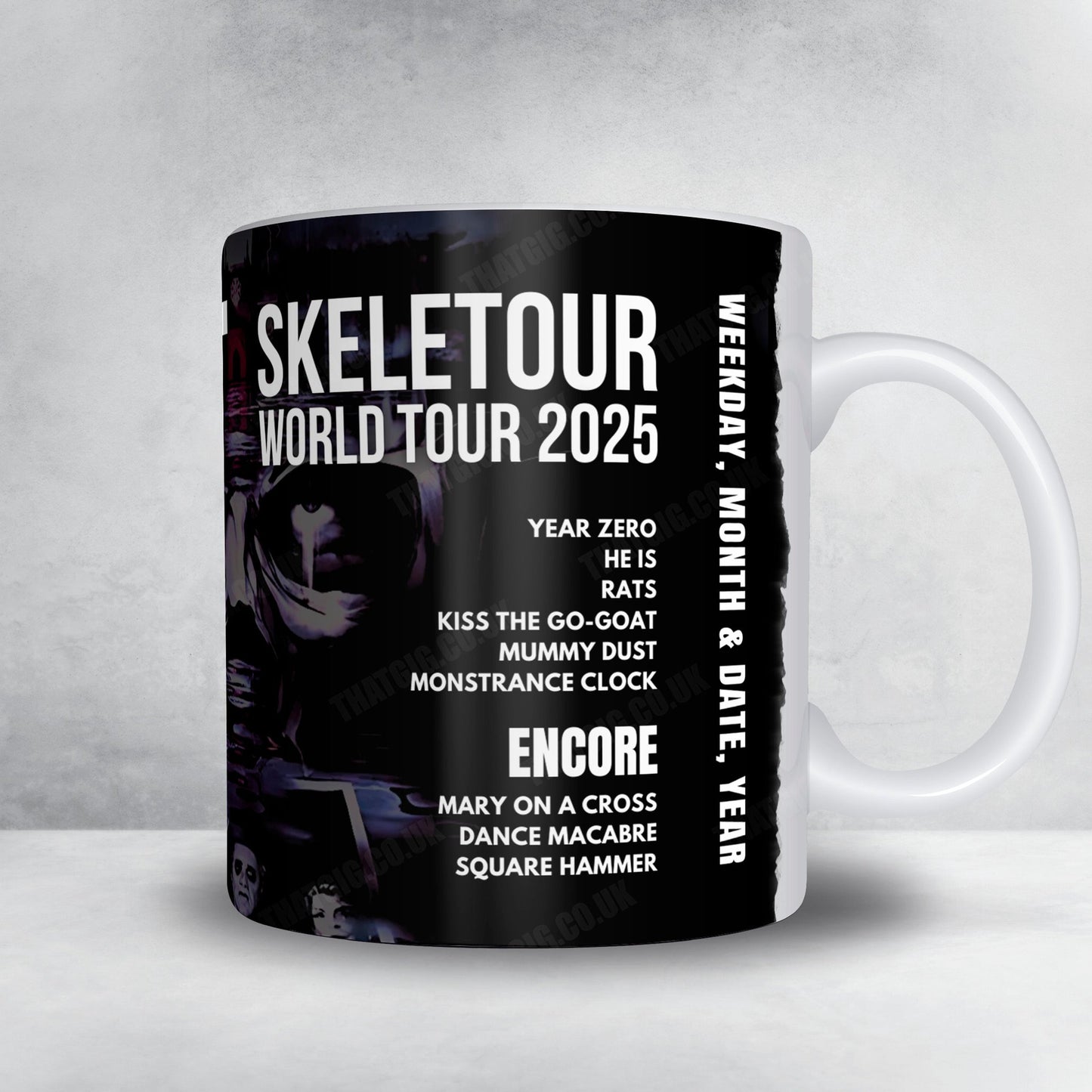 Ghost Setlist Mug - Atlas Arena, Łódź - May 10th, 2025