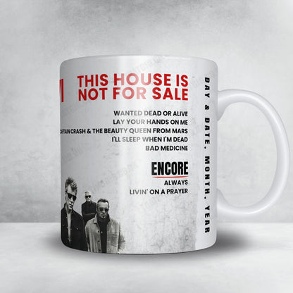 Bon Jovi Setlist Mug - Anfield, Liverpool - June 19th, 2019