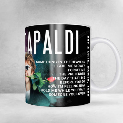 Lewis Capaldi Setlist Poster - Worthy Farm, Pilton - June 27th, 2025