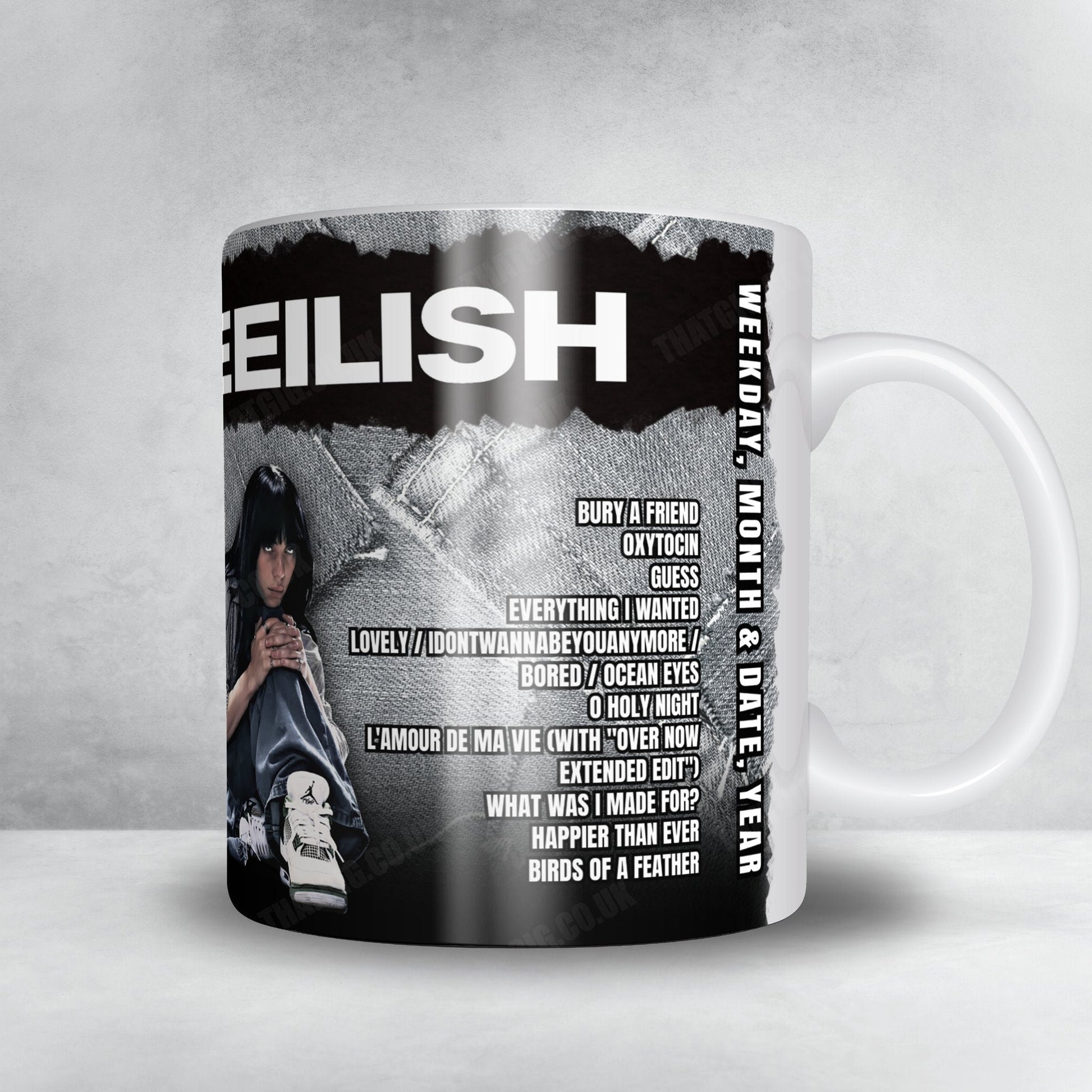 Billie Eilish Setlist Poster - Glastonbury Festival, England - June 24th, 2022