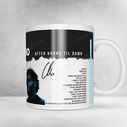 The Weeknd Setlist Mug - Marvel Stadium, Melbourne, Australia - October 6th, 2024