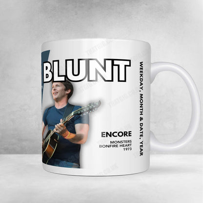 James Blunt Setlist Mug - Terrasse du Palais des Festivals, Cannes - July 15th, 2024