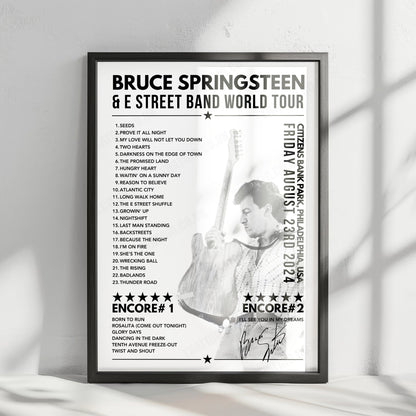 Bruce Springsteen - Citizens Bank Park, Philadelphia - 23rd Aug 2024